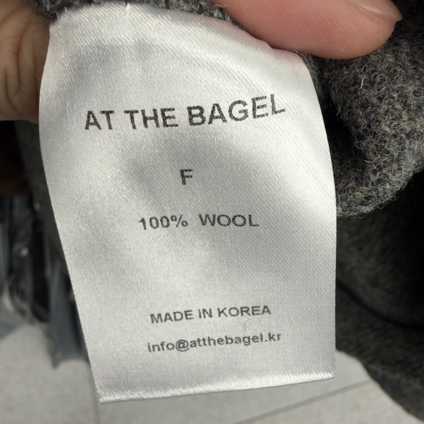 AT THE BAGEL韓國代購㊣女裝新款真品時尚25秋冬推薦夾克AT THE BAGEL夾克
