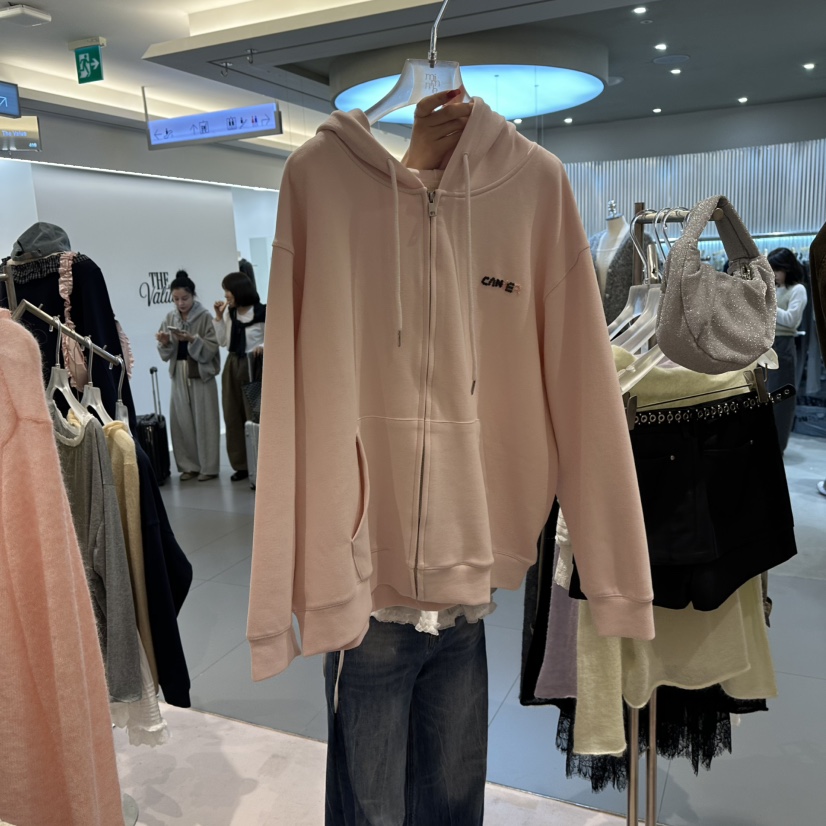 MIMME韓國直郵㊣女士新品職業25秋冬熱賣人氣推薦夾克拉鏈連帽MIMME夾克圖色2