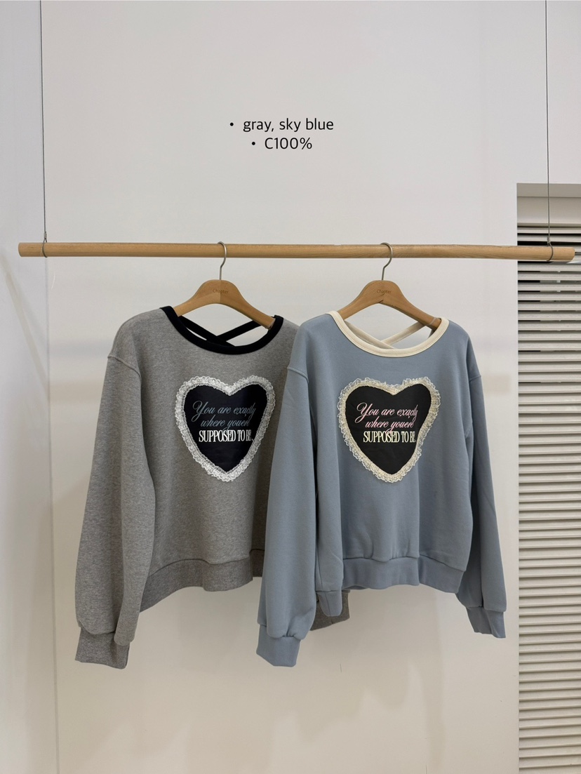 BY CHAPTER韓國代購㊣女裝新品休閑熱賣時尚人氣25秋冬衛衣BY Chapter衛衣