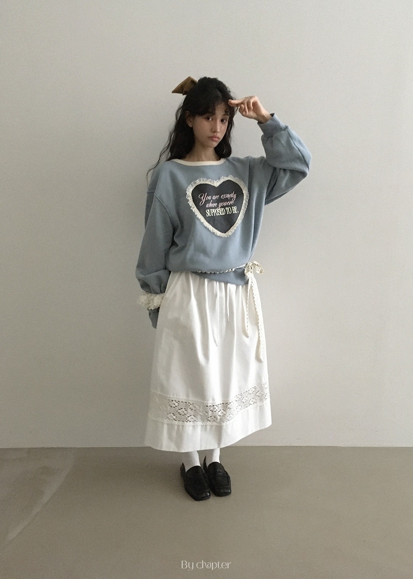 BY CHAPTER韓國代購㊣女裝新品休閑熱賣時尚人氣25秋冬衛衣BY Chapter衛衣圖色2
