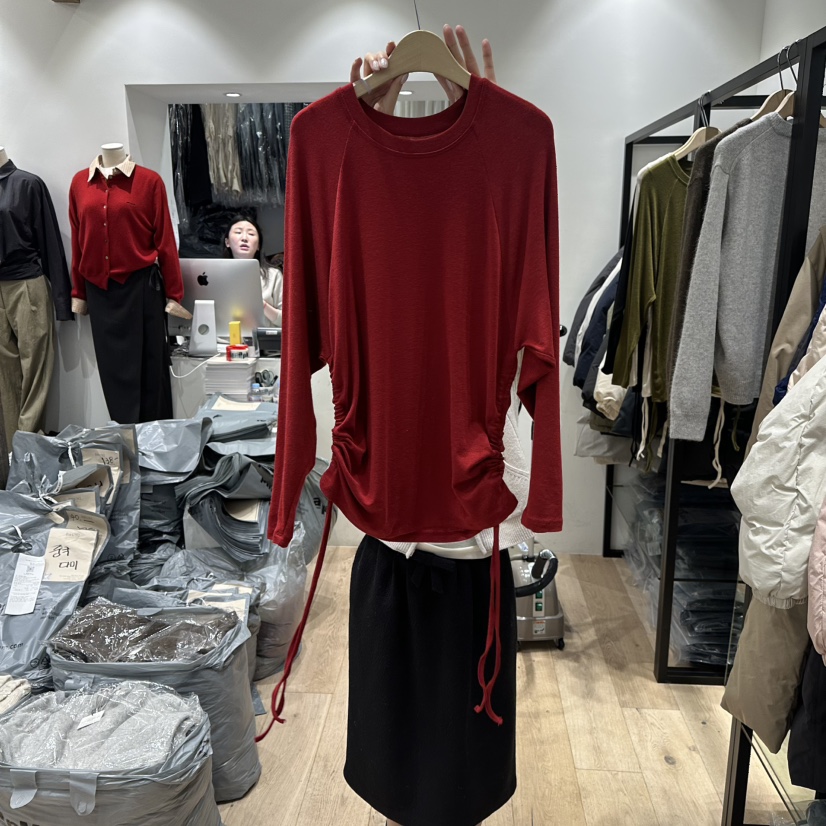 BRUNI/RICOTTA東大門㊣代購女士新品真品職業休閑熱賣長袖T恤BRUNI/RICOTTA長袖T恤圖色1