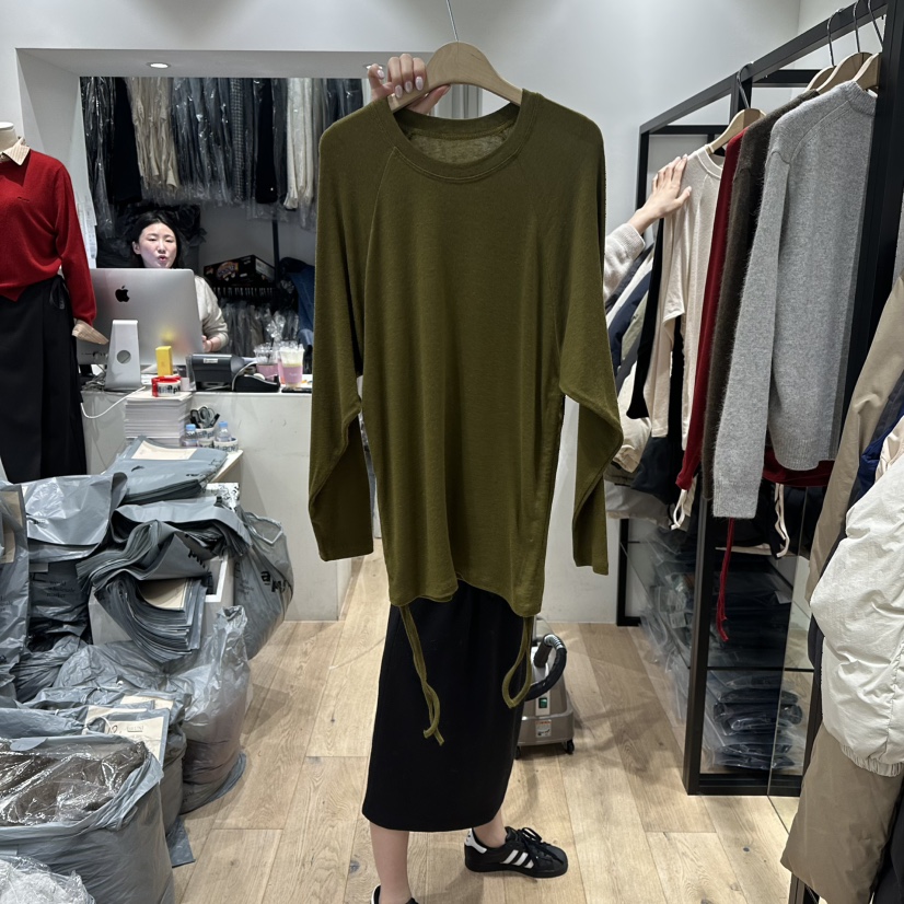 BRUNI/RICOTTA東大門㊣代購女士新品真品職業休閑熱賣長袖T恤BRUNI/RICOTTA長袖T恤圖色3