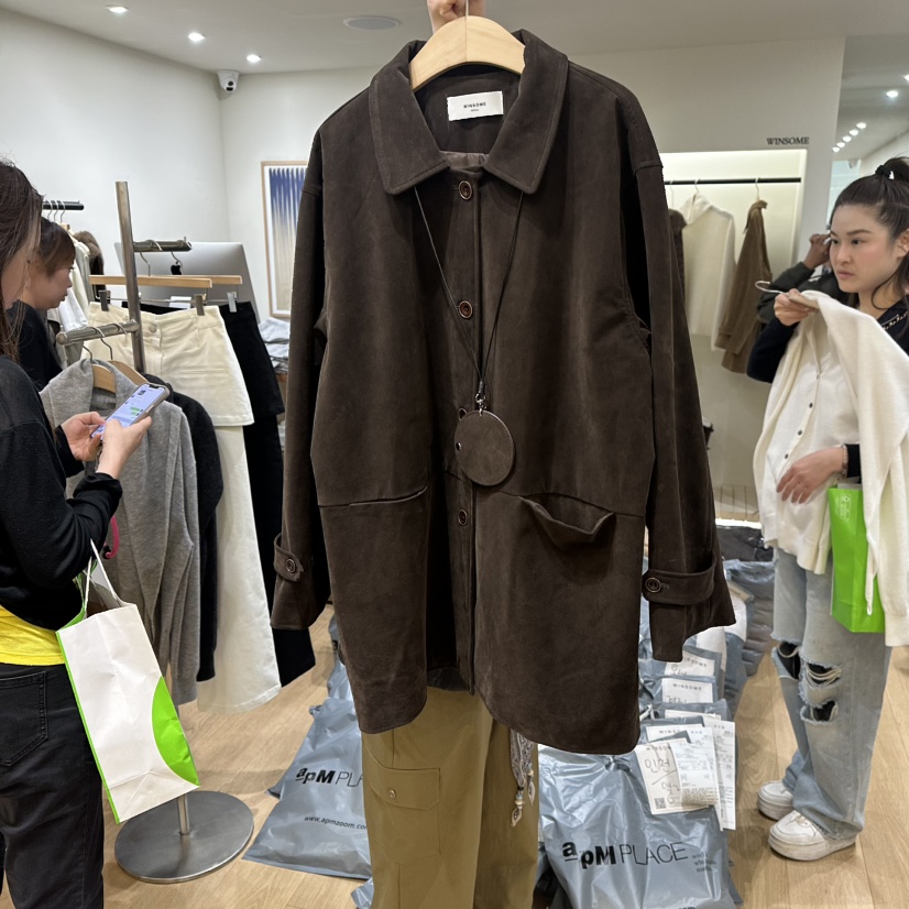 WINSOME東大門㊣代購女士新款時尚職業真品人氣推薦25秋冬夾克WINSOME夾克圖色2