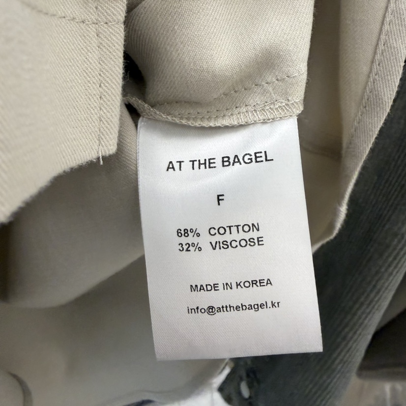 AT THE BAGEL韓國代購㊣女士新款時尚職業人氣襯衫蕾絲衫AT THE BAGEL襯衫/蕾絲衫