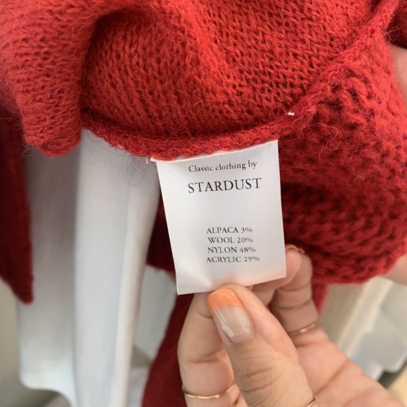 THE STARDUST東大門㊣實拍女士新品人氣針織衫不含內搭羊駝開衫THE STARDUST針織衫