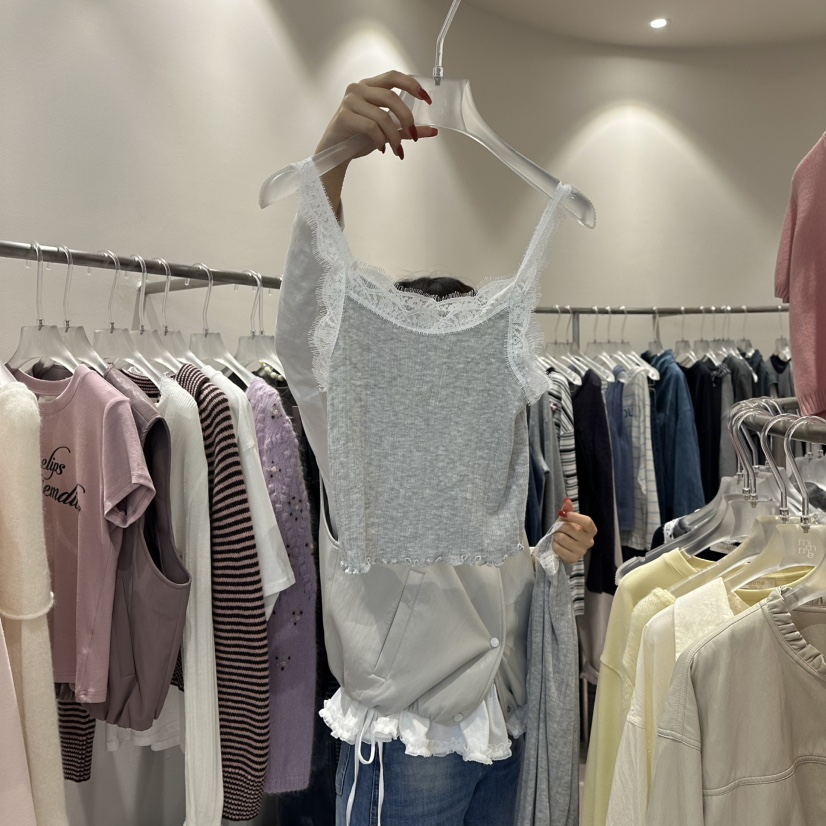 MIMME韓國直郵㊣女士新品熱賣25秋冬推薦真品時尚人氣吊帶背心MIMME吊帶/背心圖色2