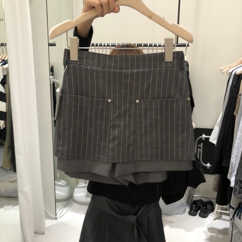 YUNBAL韓國直郵㊣女裝新品熱賣真品25秋冬人氣時尚休閑裙褲YUNBAL裙褲圖色1