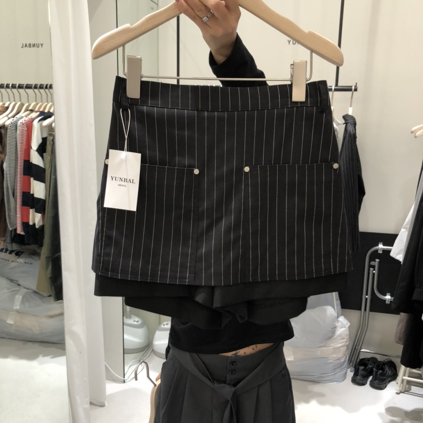 YUNBAL韓國直郵㊣女裝新品熱賣真品25秋冬人氣時尚休閑裙褲YUNBAL裙褲圖色2