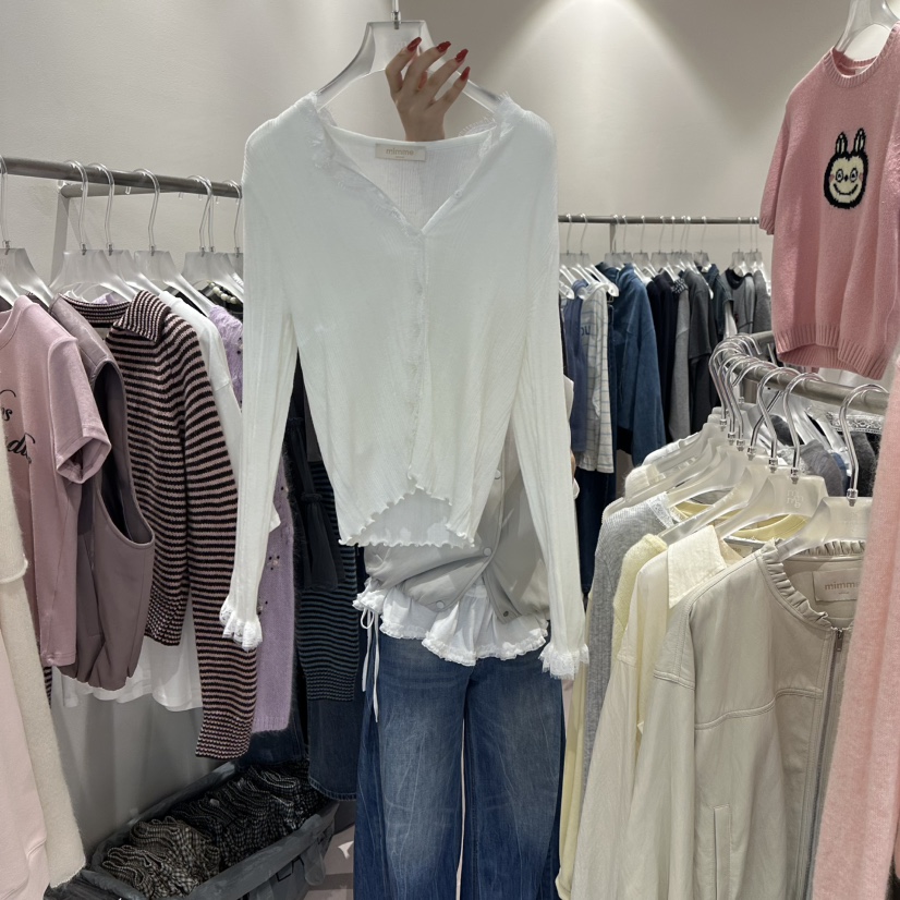 MIMME東大門㊣代購女士新品職業人氣推薦25秋冬真品休閑針織衫MIMME針織衫圖色2