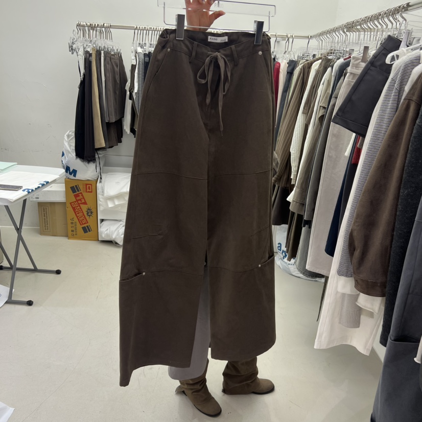 PADO韓國直郵㊣女士新款職業25秋冬推薦時尚休閑人氣休閑褲PADO休閑褲圖色2