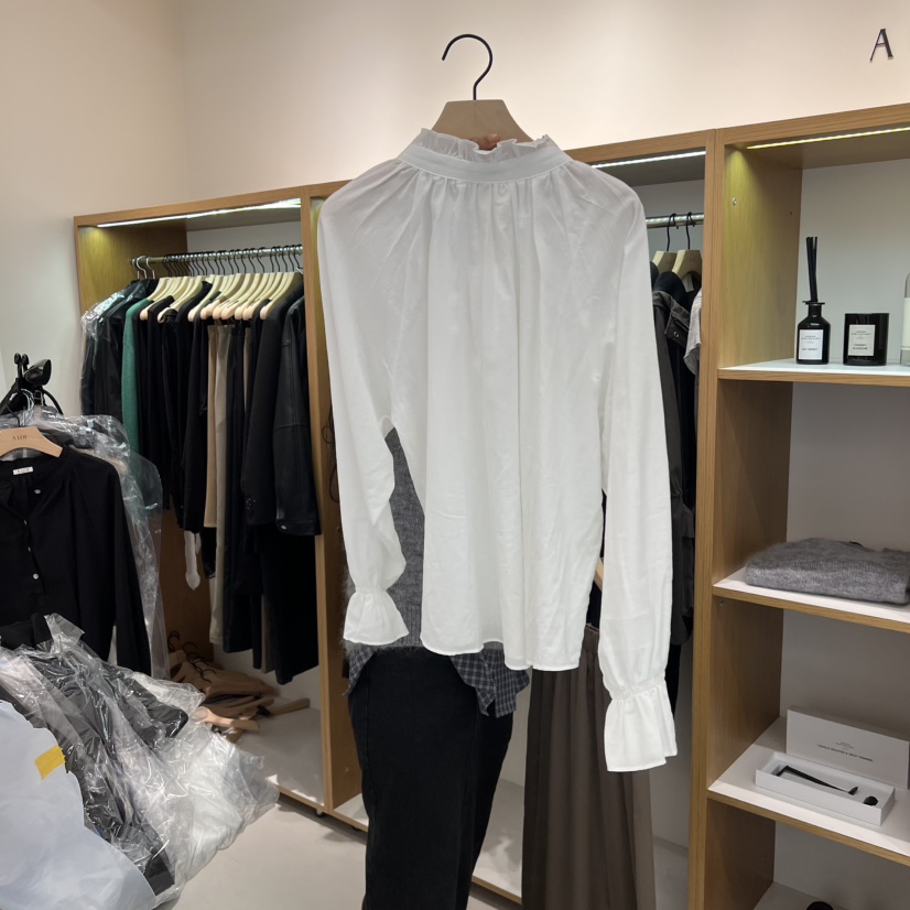 ALOT東大門㊣代購女裝新品職業推薦人氣熱賣真品襯衫蕾絲衫A LOT襯衫/蕾絲衫