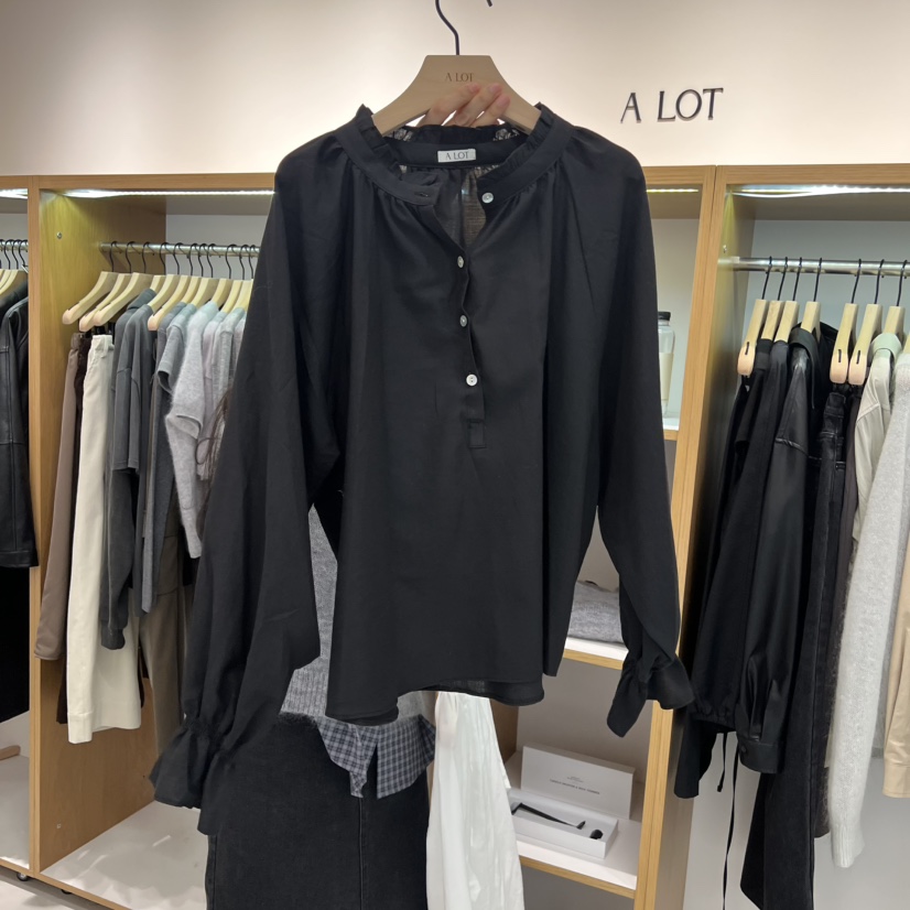 ALOT東大門㊣代購女裝新品職業推薦人氣熱賣真品襯衫蕾絲衫A LOT襯衫/蕾絲衫圖色2