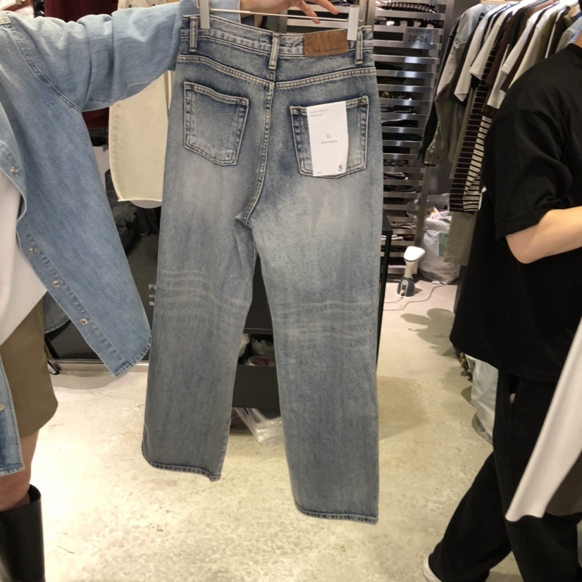 BANY ANCO東大門㊣直郵女士新品時尚推薦休閑真品25秋冬牛仔褲BANY ANCO牛仔褲
