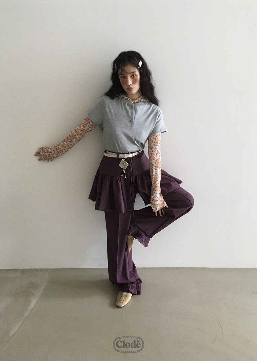 CLODE韓國代購㊣女裝新款推薦熱賣休閑時尚真品短裙不含腰帶CLODE短裙