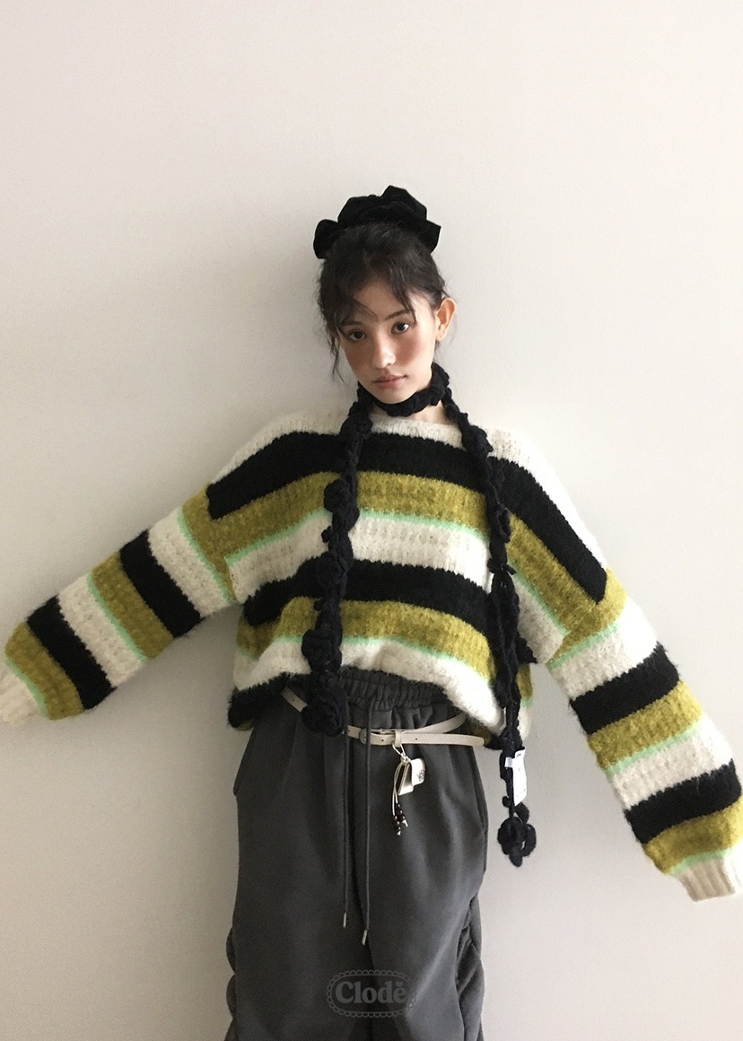 CLODE東大門㊣代購女士新品職業25秋冬真品人氣圍巾披肩花朵CLODE圍巾/披肩圖色3
