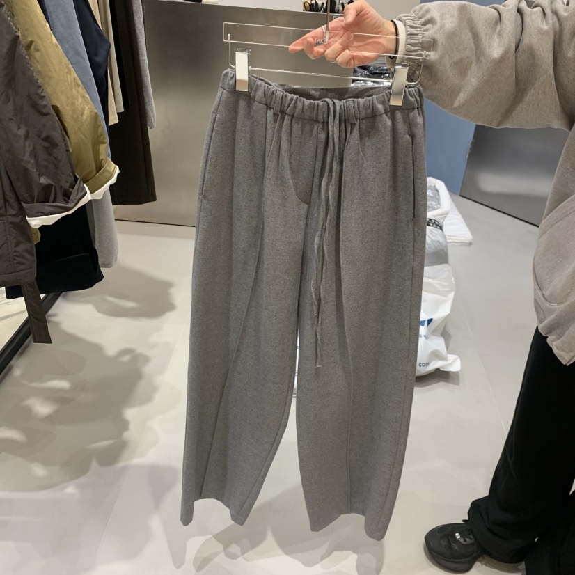 TAKE TEE東大門㊣代購女士新品熱賣人氣推薦真品休閑褲綁帶TAKE TEE休閑褲圖色1