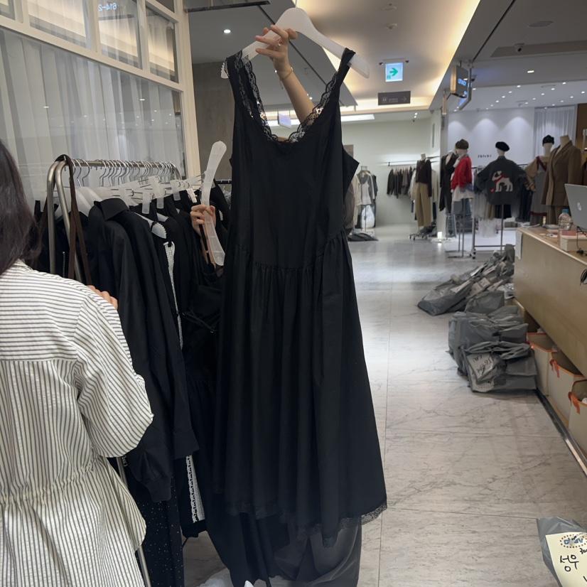 MIXXIN東大門㊣直郵女士新品人氣休閑推薦時尚熱賣連衣裙蕾絲MIXXIN連衣裙圖色2