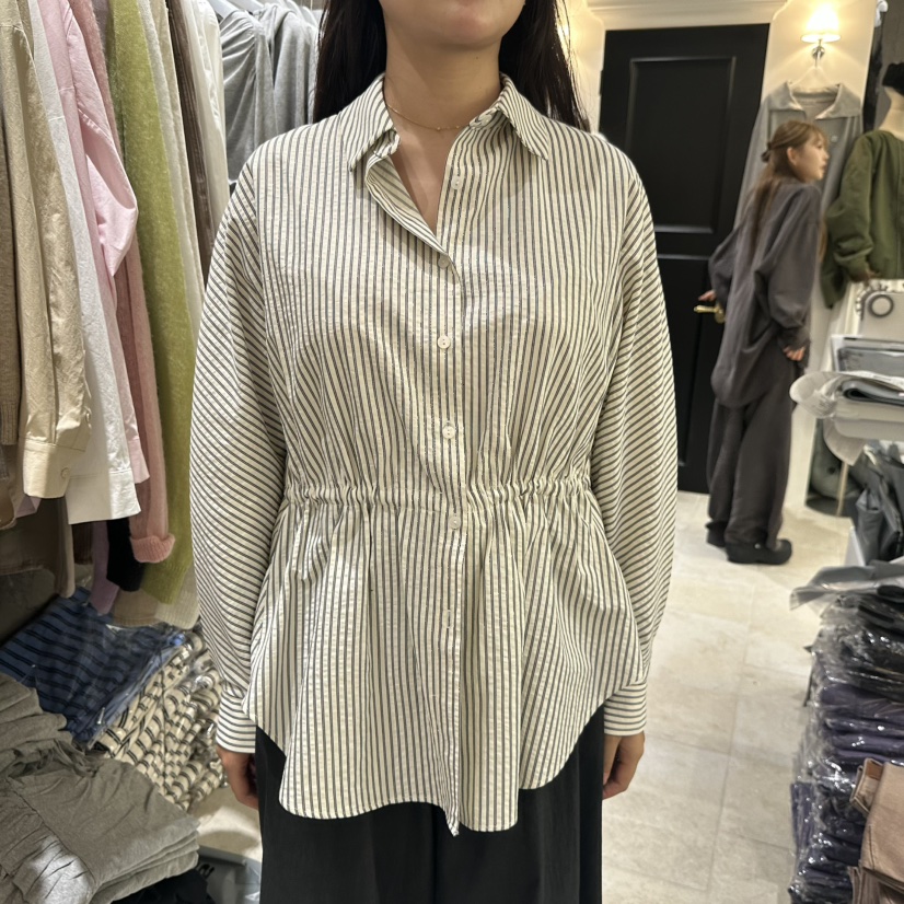 MIXXIN韓國代購㊣女士新款25秋冬熱賣職業真品人氣襯衫蕾絲衫MIXXIN襯衫/蕾絲衫圖色1
