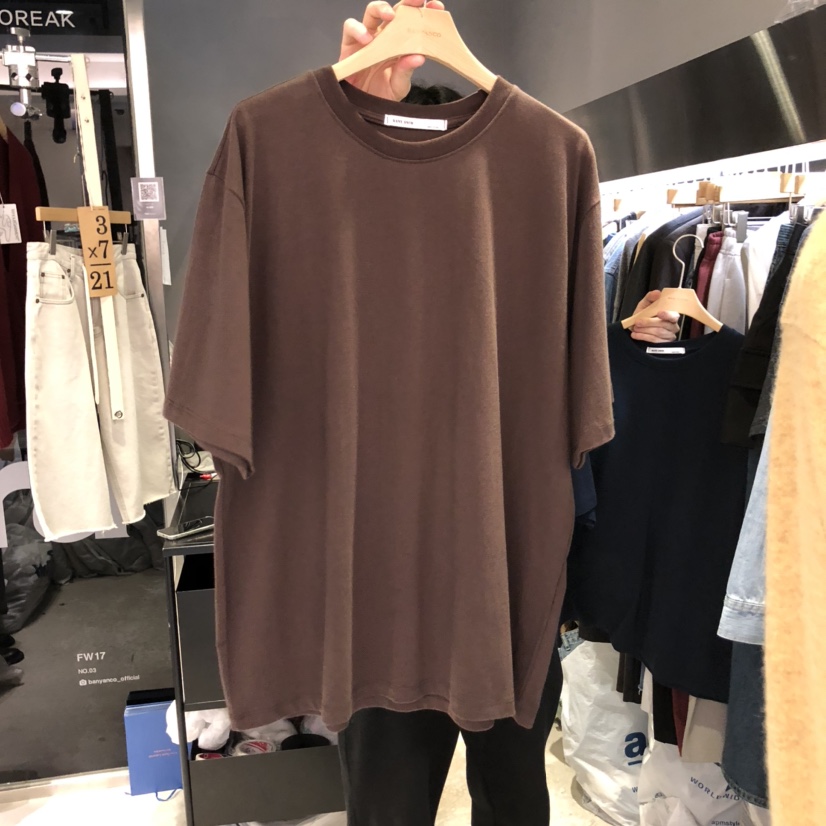 BANY ANCO東大門㊣實拍女士新品25秋冬休閑職業真品熱賣T恤BANY ANCOT恤圖色3