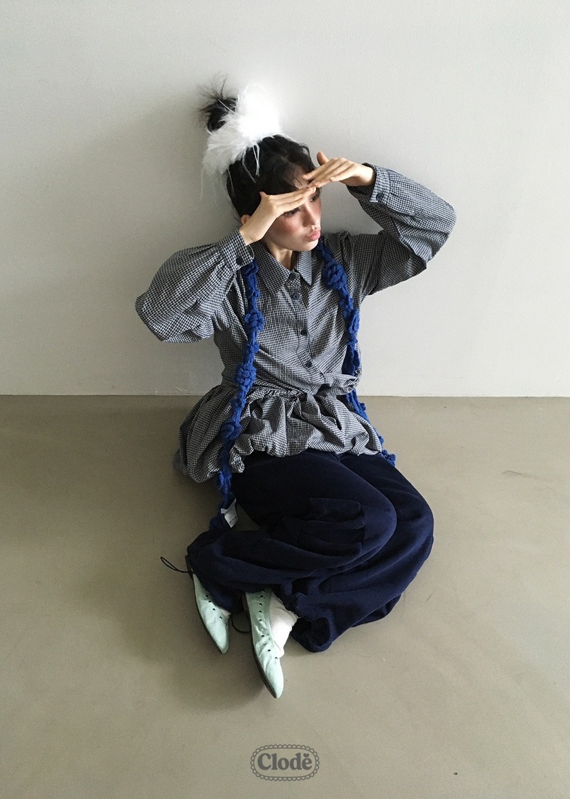 CLODE東大門㊣代購女士新款熱賣25秋冬推薦休閑連衣裙不含圍巾CLODE連衣裙