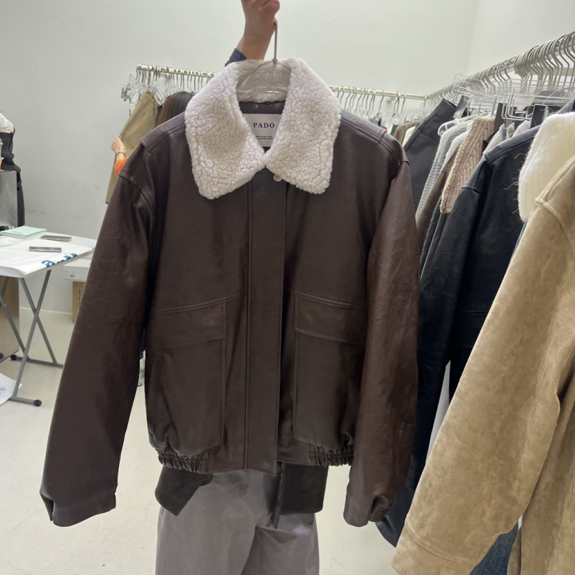 PADO東大門㊣實拍女裝新品真品熱賣時尚休閑人氣職業夾克皮革PADO夾克圖色2