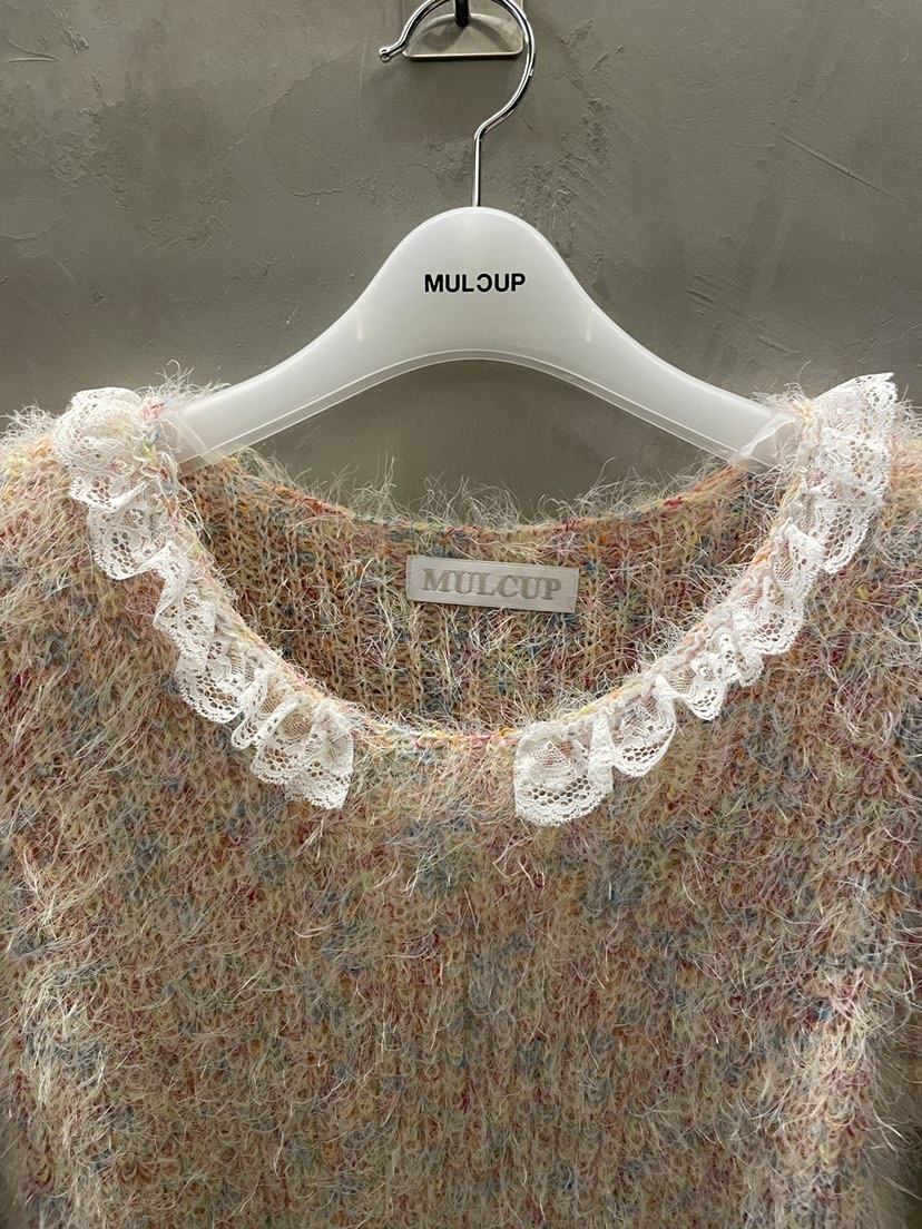 MULCUP東大門㊣實拍女裝新品時尚25秋冬熱賣推薦職業真品毛衣MULCUP毛衣