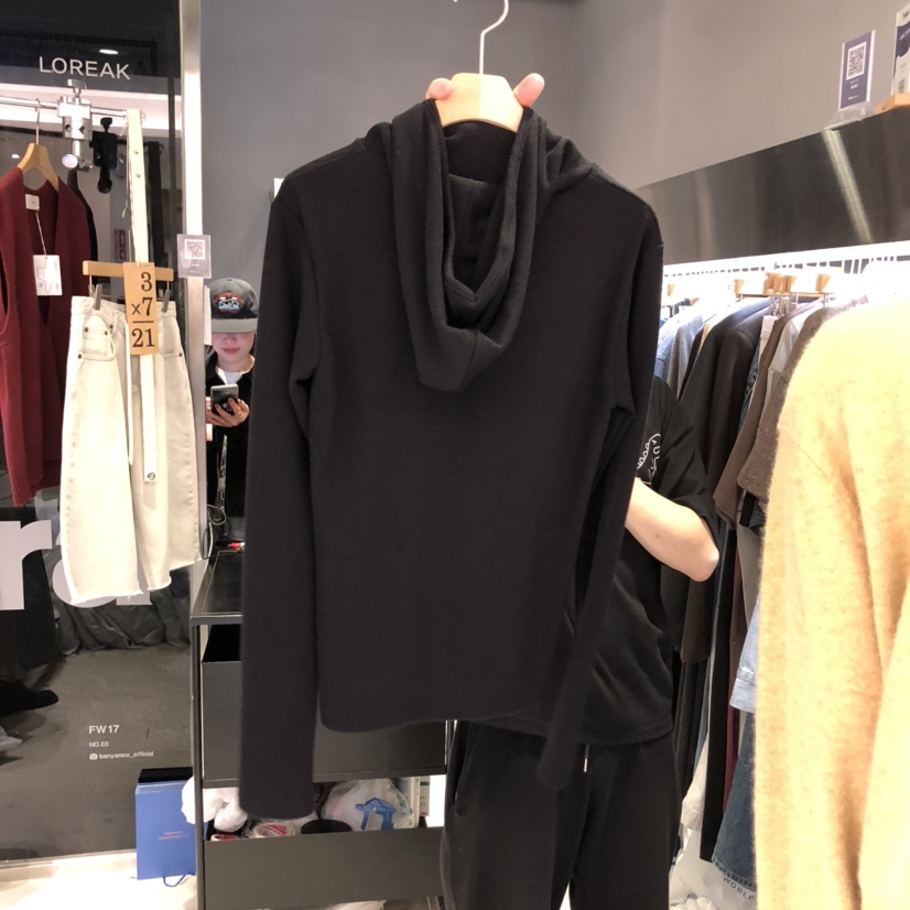 BANY ANCO東大門㊣實拍女裝新品真品推薦25秋冬熱賣長袖T恤BANY ANCO長袖T恤