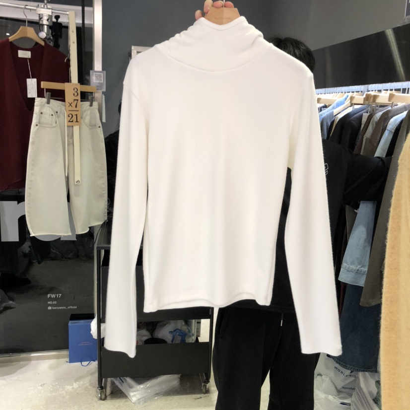 BANY ANCO東大門㊣實拍女裝新品真品推薦25秋冬熱賣長袖T恤BANY ANCO長袖T恤圖色2