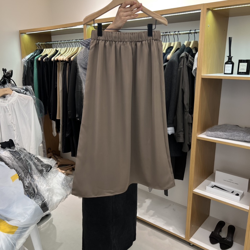 ALOT韓國代購㊣女裝新款休閑推薦真品25秋冬熱賣半身裙中短裙A LOT半身裙/中短裙