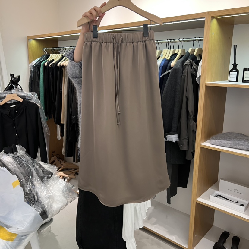 ALOT韓國代購㊣女裝新款休閑推薦真品25秋冬熱賣半身裙中短裙A LOT半身裙/中短裙