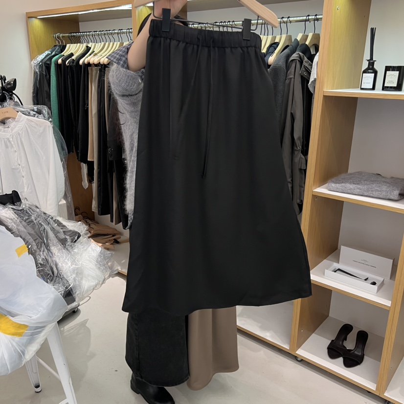 ALOT韓國代購㊣女裝新款休閑推薦真品25秋冬熱賣半身裙中短裙A LOT半身裙/中短裙圖色2