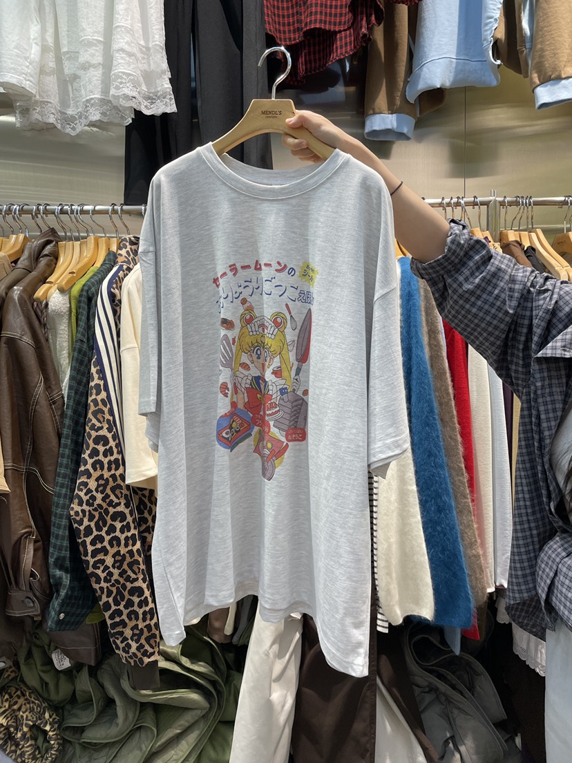 MENDL S韓國直郵㊣女士新款熱賣真品推薦休閑25秋冬人氣T恤MENDL ST恤圖色1