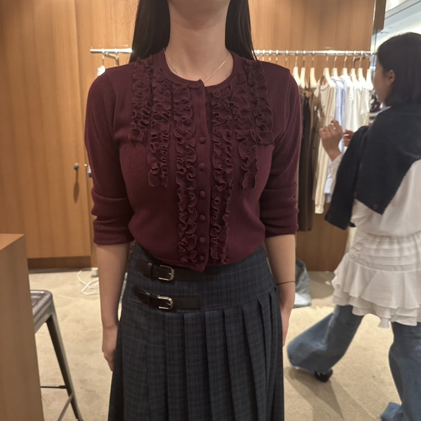 REPERTORY韓國直郵㊣女士新款真品熱賣休閑推薦毛衣不含內搭REPERTORY毛衣圖色2