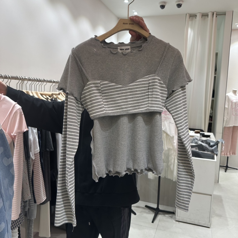 MINI UNNI韓國直郵㊣女裝新品真品人氣熱賣推薦25秋冬套裝MINI UNNI套裝圖色1
