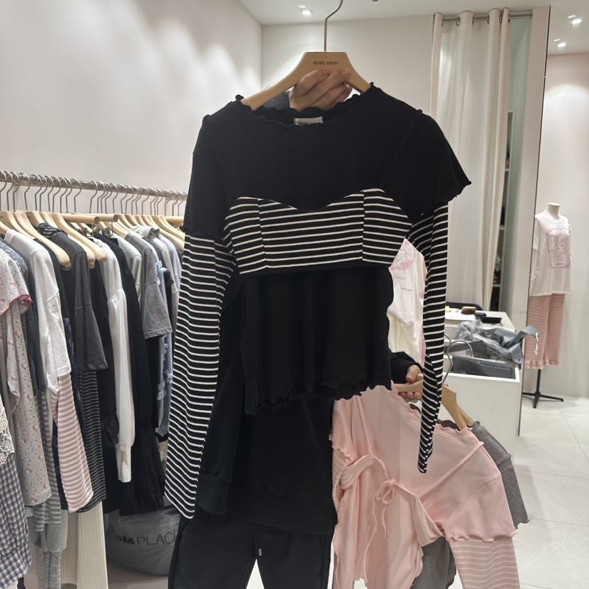 MINI UNNI韓國直郵㊣女裝新品真品人氣熱賣推薦25秋冬套裝MINI UNNI套裝圖色3