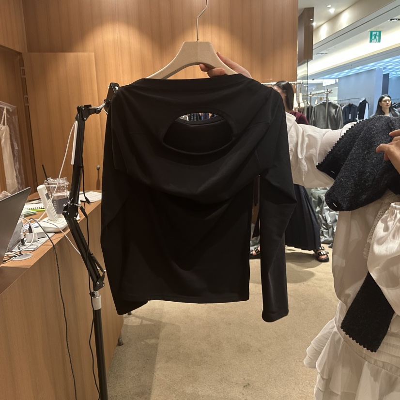 REPERTORY東大門㊣直郵女士新品推薦時尚人氣熱賣25秋冬長袖T恤REPERTORY長袖T恤