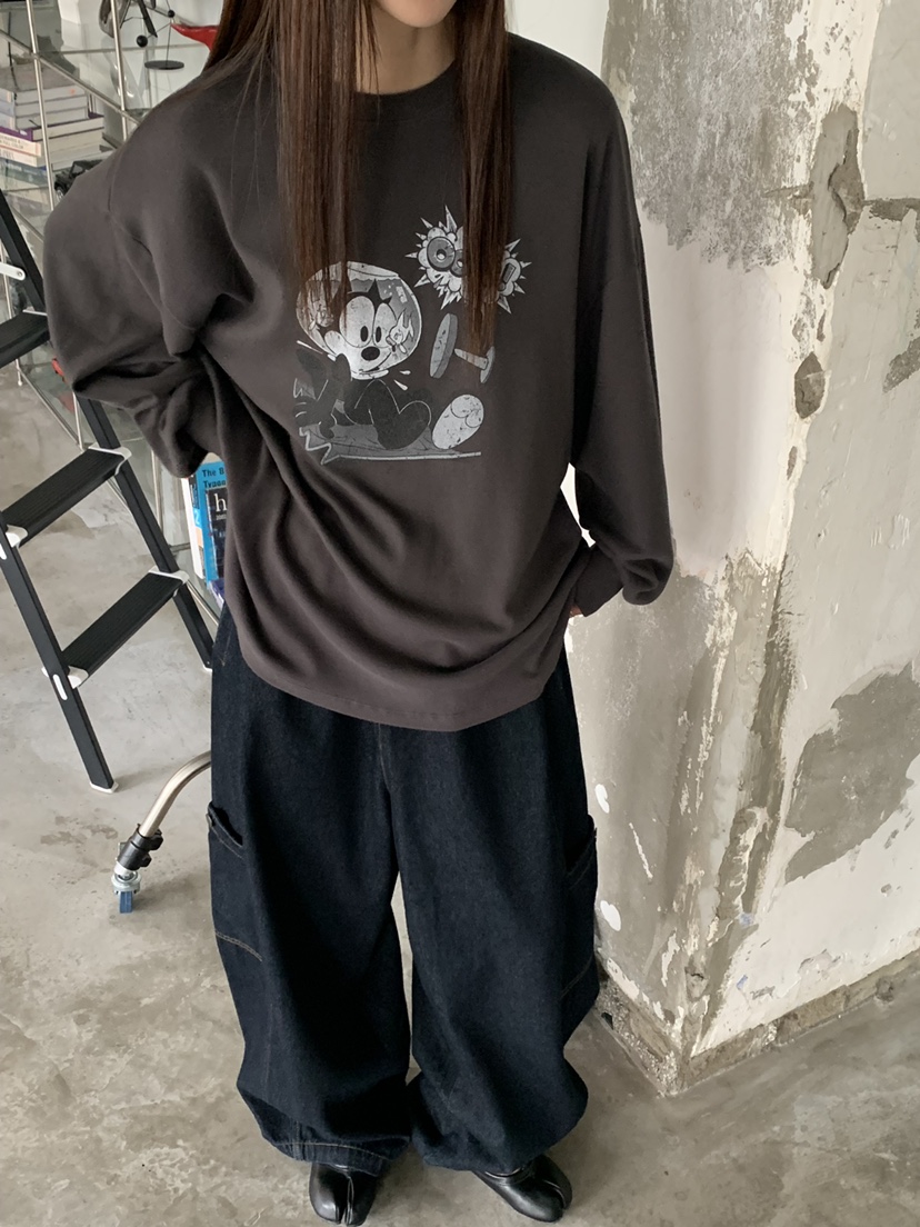 RIVER RAIN韓國代購㊣女裝新品真品推薦休閑職業25秋冬長袖T恤RIVER RAIN長袖T恤