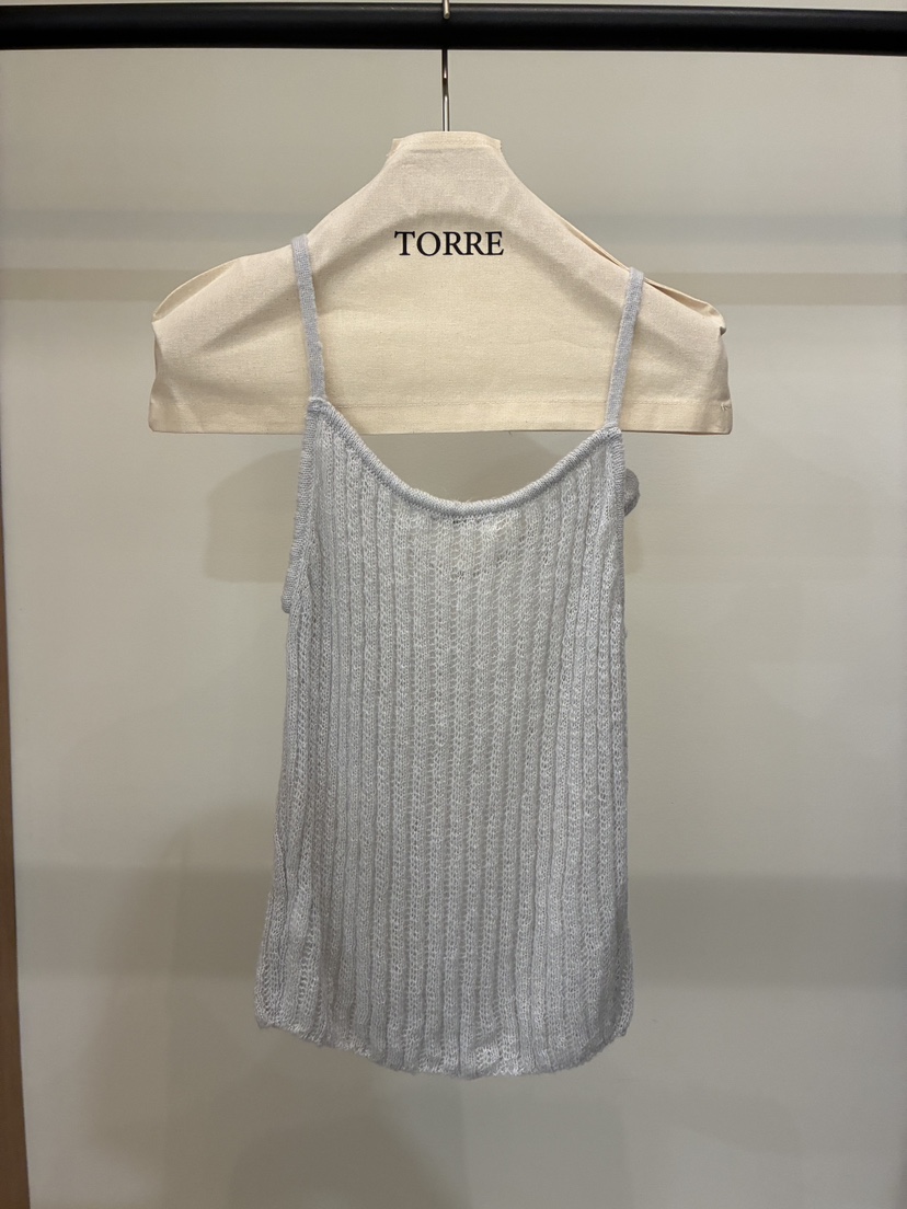 TORRE韓國直郵㊣女裝新品25秋冬職業熱賣休閑真品人氣吊帶背心TORRE吊帶/背心