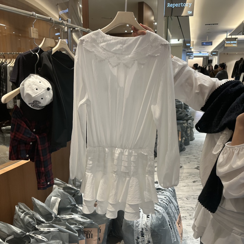 REPERTORY東大門㊣直郵女裝新品25秋冬時尚職業熱賣休閑連衣裙REPERTORY連衣裙