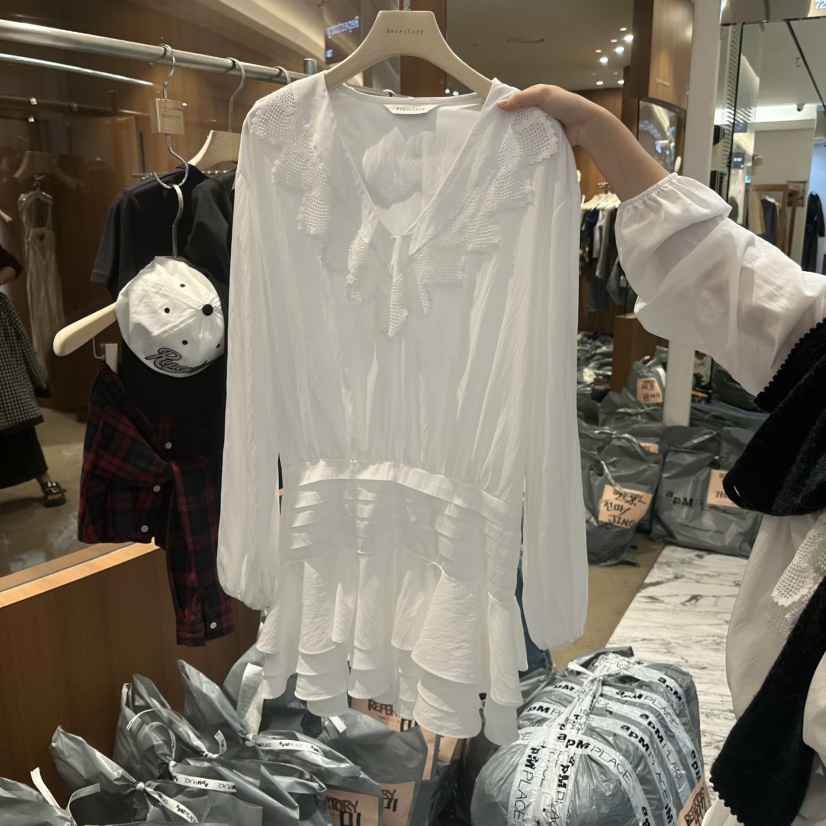 REPERTORY東大門㊣直郵女裝新品25秋冬時尚職業熱賣休閑連衣裙REPERTORY連衣裙圖色1