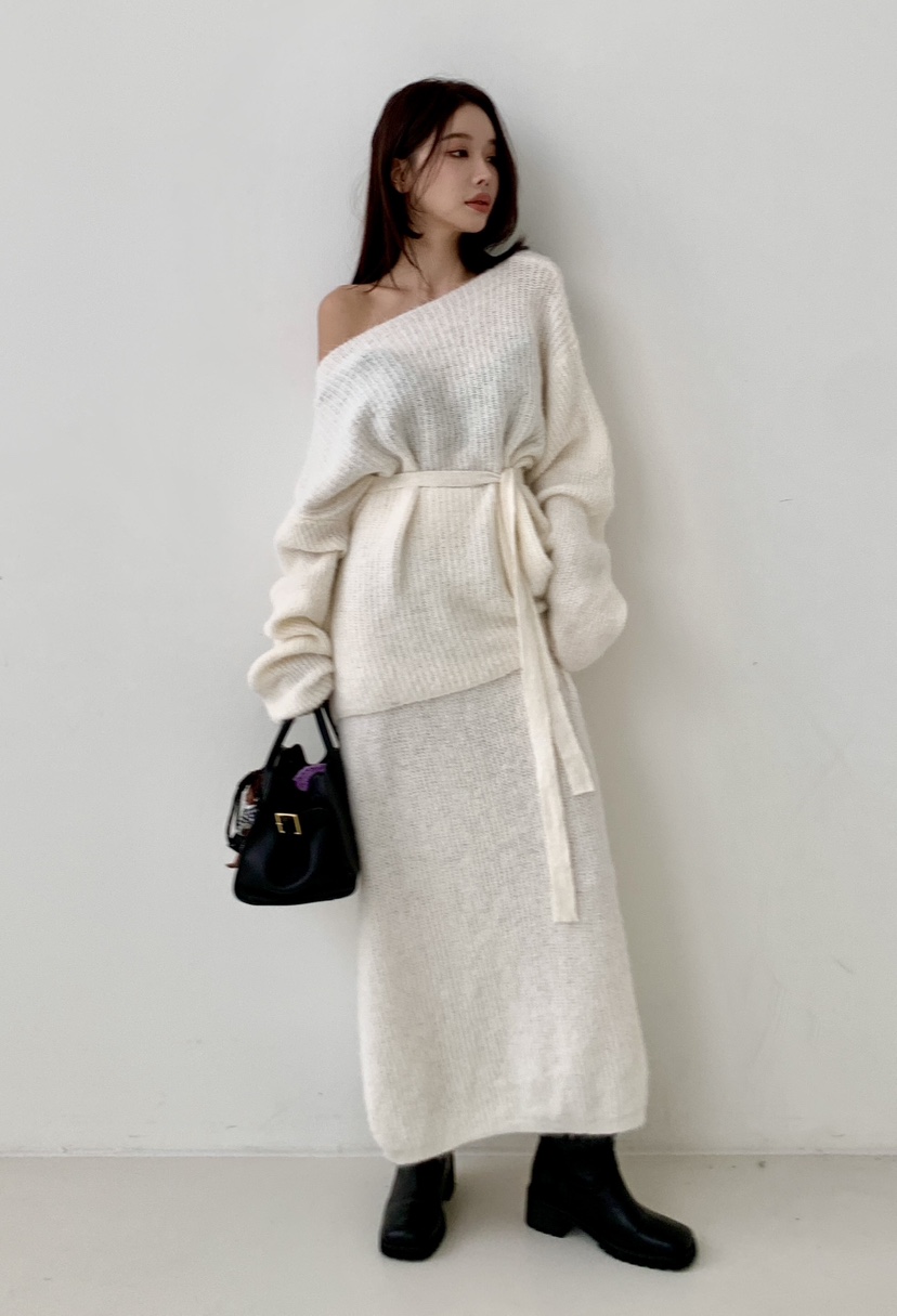EIGHTGLOW東大門㊣實拍女裝新品25秋冬推薦熱賣人氣休閑套裝EIGHTGLOW套裝