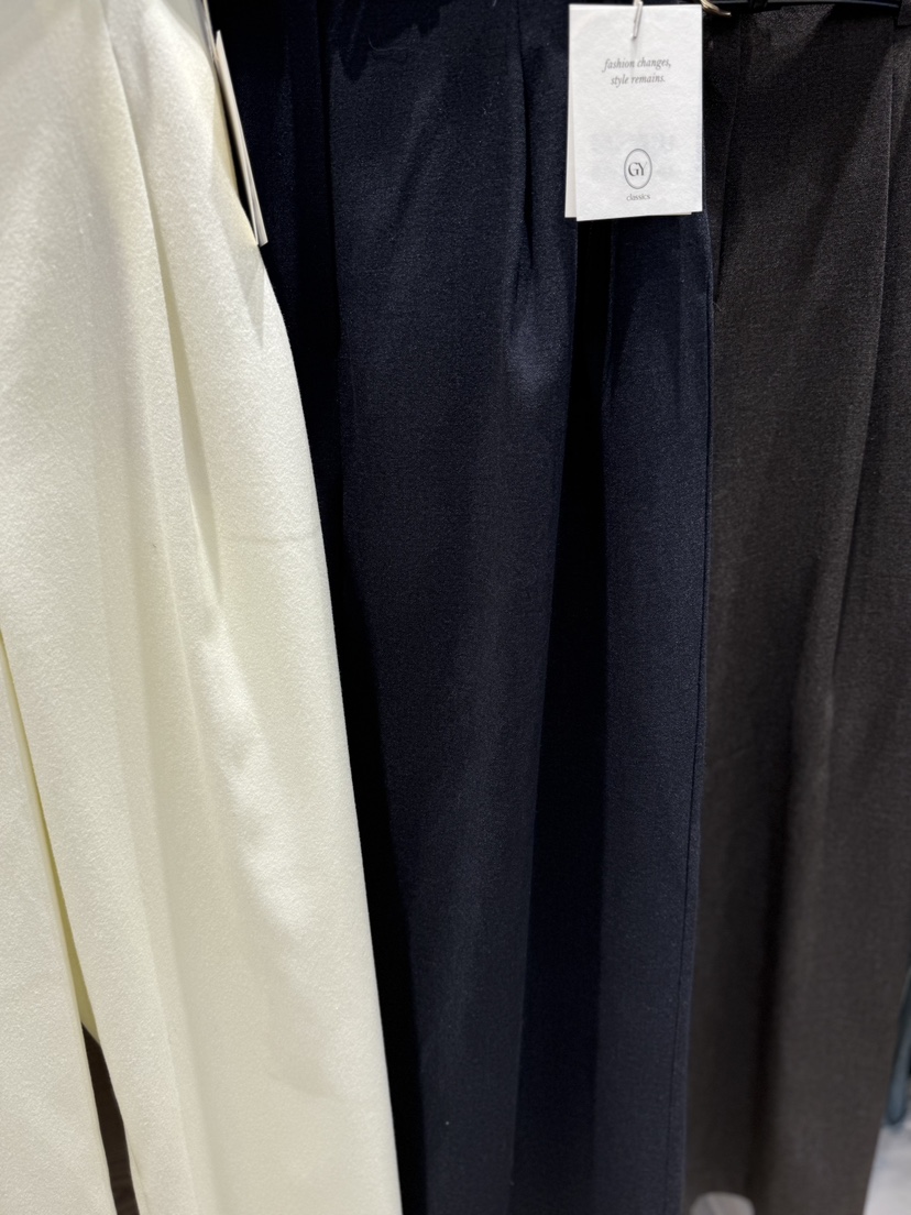 DE GO YOU東大門㊣直郵女士新品人氣25秋冬熱賣休閑褲含腰帶DE GO YOU休閑褲