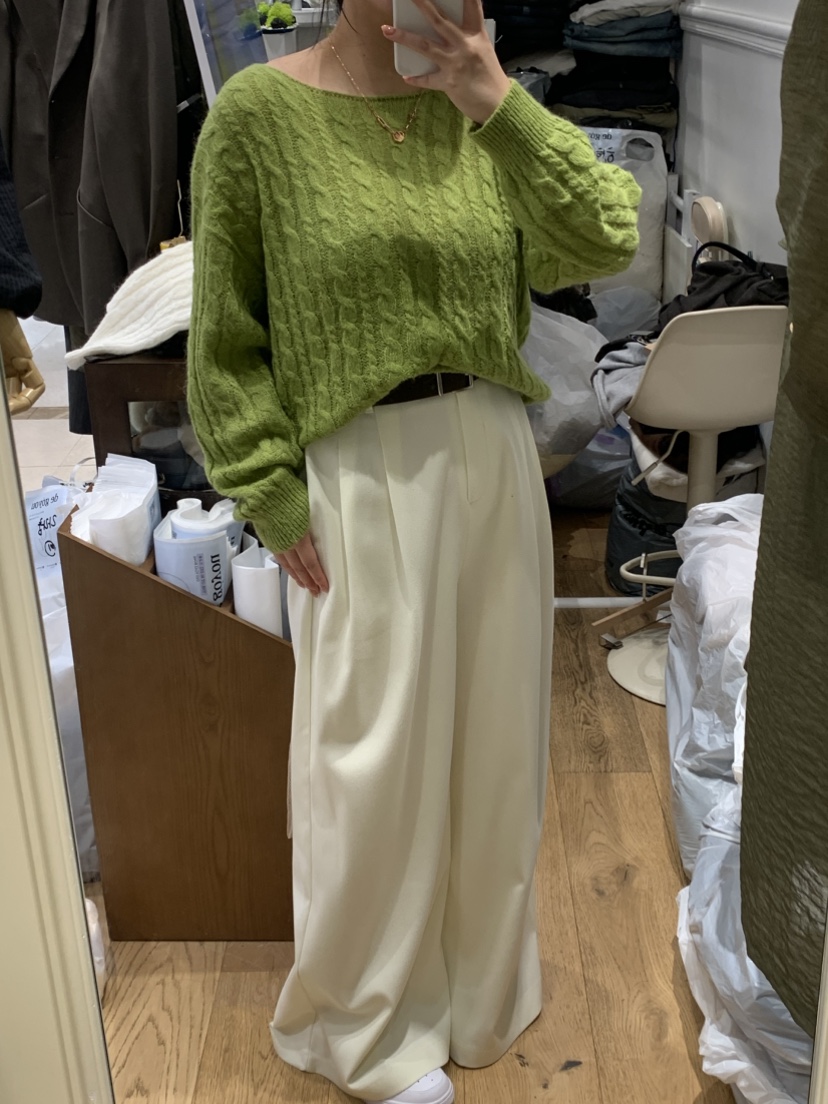 DE GO YOU東大門㊣直郵女士新品人氣25秋冬熱賣休閑褲含腰帶DE GO YOU休閑褲