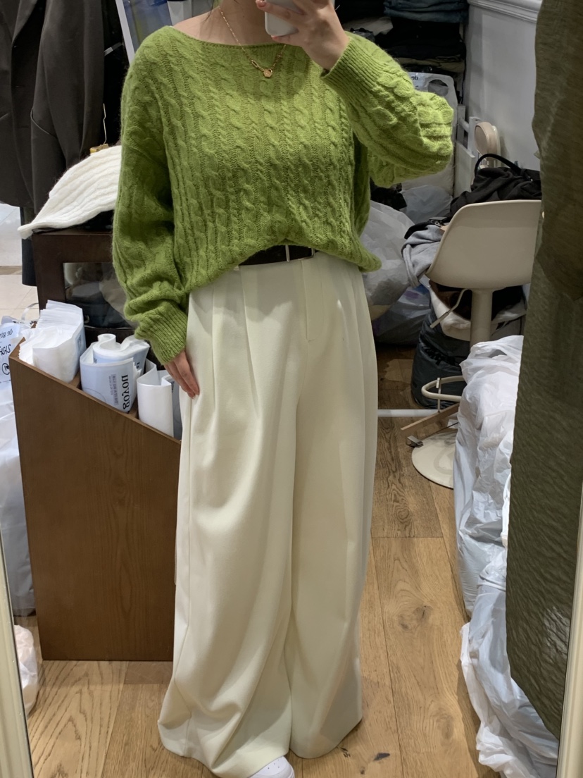 DE GO YOU東大門㊣直郵女士新品人氣25秋冬熱賣休閑褲含腰帶DE GO YOU休閑褲