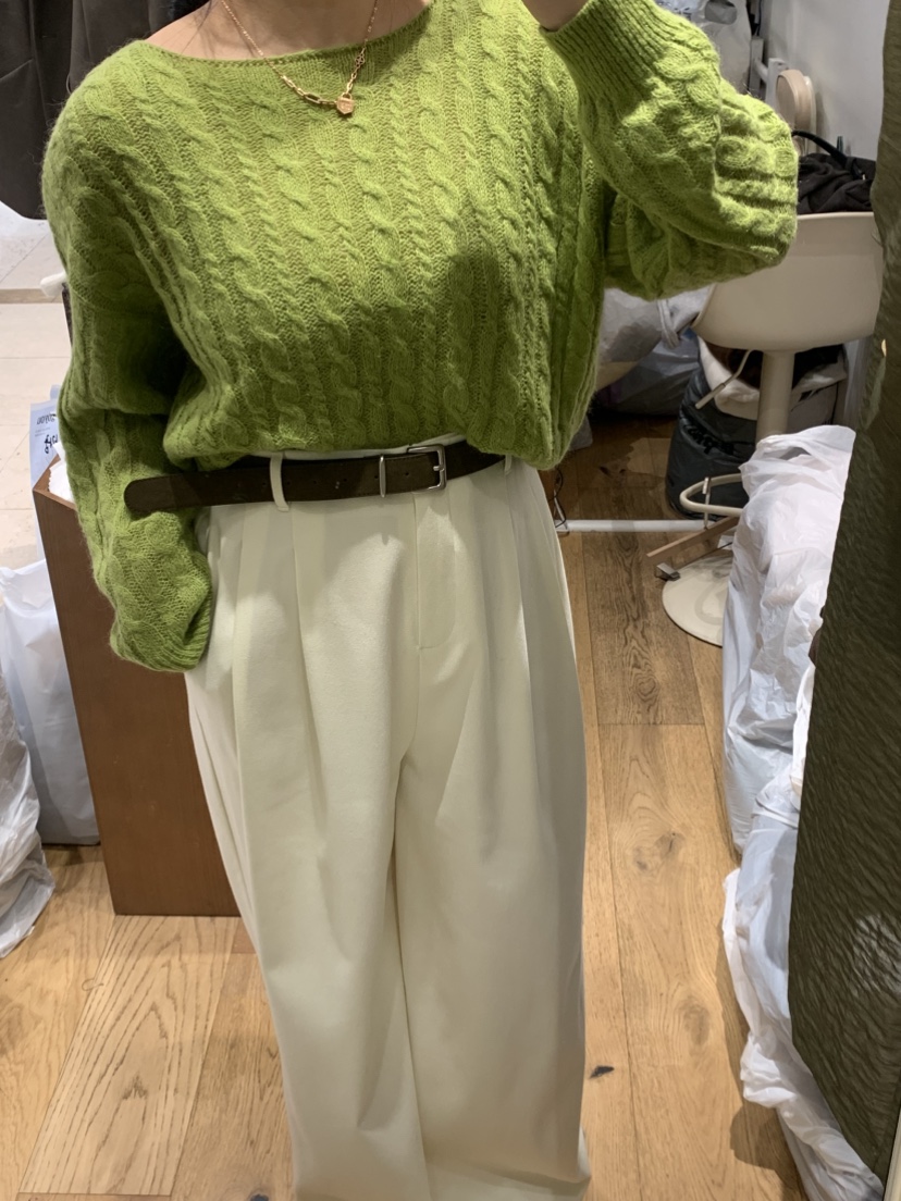 DE GO YOU東大門㊣直郵女士新品人氣25秋冬熱賣休閑褲含腰帶DE GO YOU休閑褲