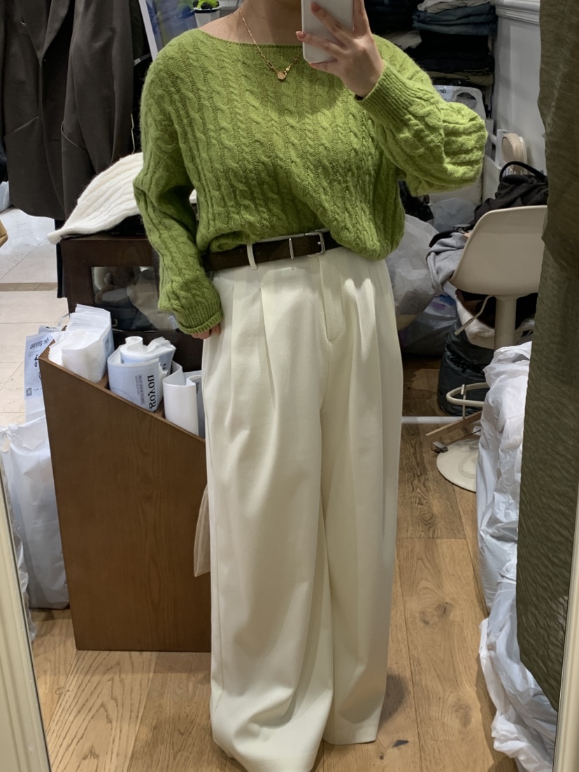 DE GO YOU東大門㊣直郵女士新品人氣25秋冬熱賣休閑褲含腰帶DE GO YOU休閑褲圖色1