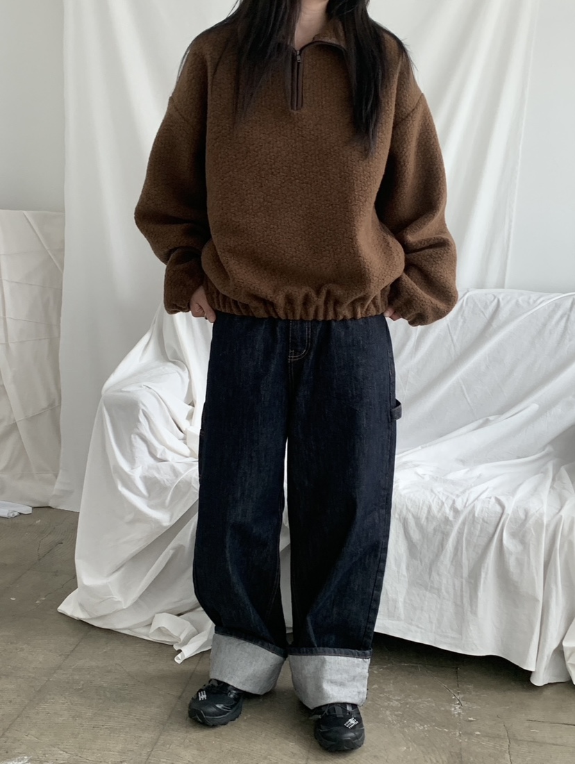 VAARA韓國直郵㊣女裝新款時尚真品熱賣職業25秋冬推薦衛衣拉鏈VAARA衛衣