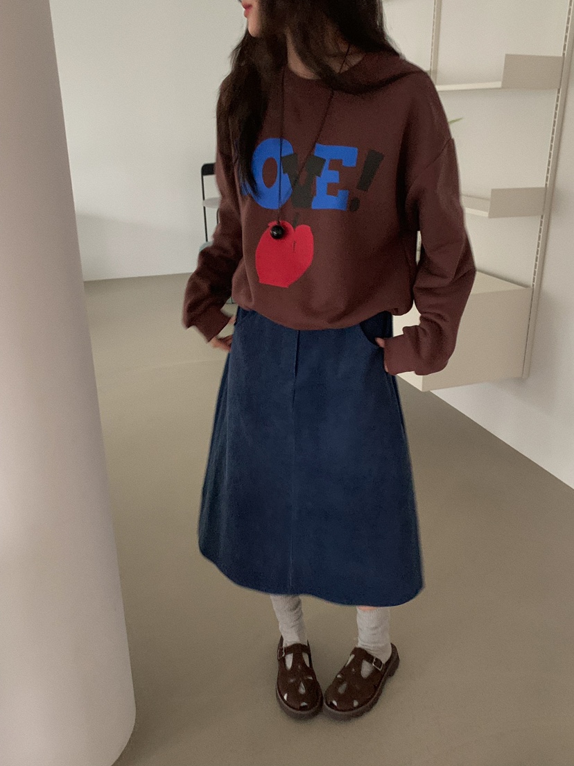 CAMEL-P東大門㊣代購女士新品25秋冬半身裙中短裙Came_l 家半身裙/中短裙