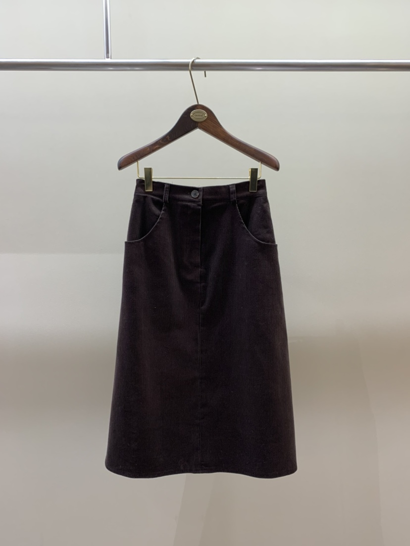 CAMEL-P東大門㊣代購女士新品25秋冬半身裙中短裙Came_l 家半身裙/中短裙圖色1