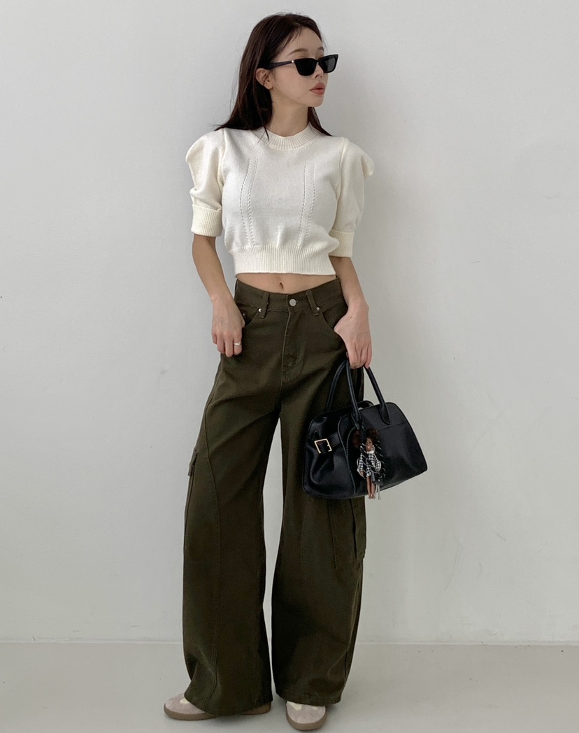 EIGHTGLOW韓國直郵㊣女裝新品時尚熱賣25秋冬推薦真品針織衫EIGHTGLOW針織衫